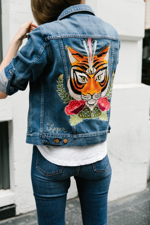 Ft. Lonesome will customize jackets for Madewell's fall denim launch.